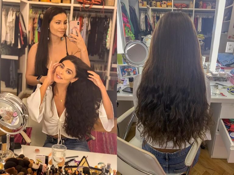Juliana Paes aposta em mega hair para personagem em 'Dias Felizes'