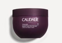 Caudalie lança creme firmador Vinosculpt 'Vinosculpt' é a novidade da Caudalie para firmeza corporal em 4 regiões (Foto: Divulgação)