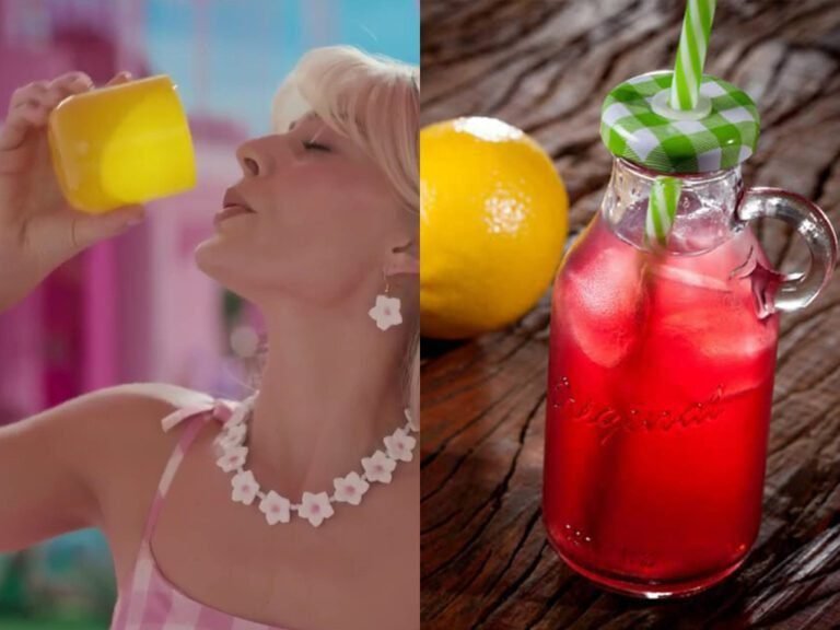 ‘Barbie’: Aprenda a receita de Pink Lemonade não alcoólica