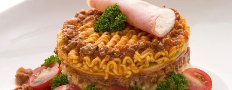 Receita de Lasanha de miojo