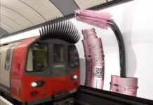 Maybelline lança campanha no metrô de Londres para promover o rímel Sky High