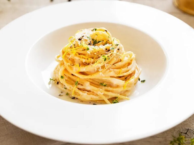 Receita de Spaghettini Cacio e Pepe com um toque de limão siciliano (Foto: Divulgação)