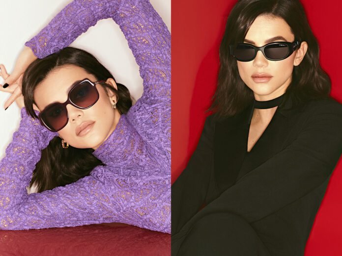 Vogue Eyewear e Manu Gavassi se unem para nova coleção (Fotos: Divulgação)