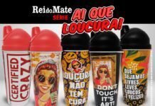 Rei do Mate lança série ‘Ai que Loucura’ com copos personalizados da Narcisa Tamborindeguy Rei do Mate lança série 'Ai que Loucura' com copos personalizados da Narcisa Tamborindeguy
