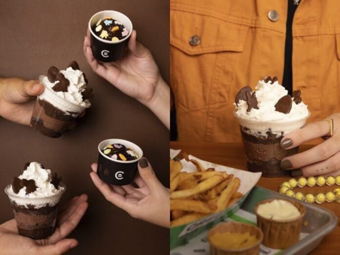 Cabana Burger lança sobremesas especiais para Páscoa: Chocolatto, explosão de chocolate, e Chocodeiro, brigadeiro artesanal (Foto: Divulgação)