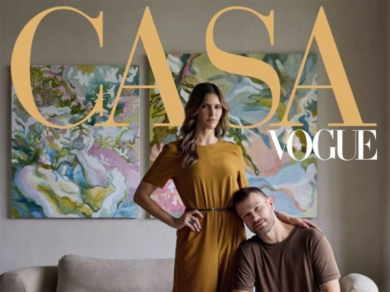 Fernanda Lima e Rodrigo Hilbert mostram o confortável apartamento de São Paulo (Foto: André Klotz)