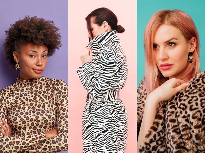 Animal print volta à moda com versatilidade para looks do dia a dia e eventos, valorizando o estilo e a individualidade (Fotos: wayhomestudio | halayalex | svetlanasokolova/Freepik)