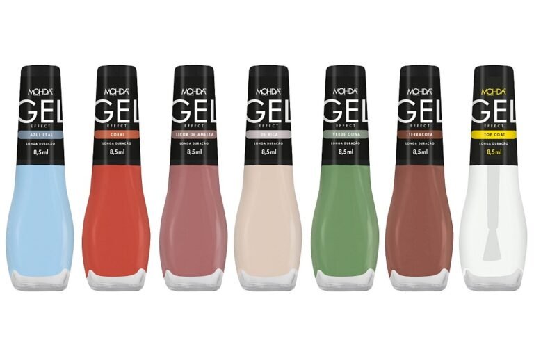 Linha 'Gel Effect' da Mohda ganha novos tons sofisticados