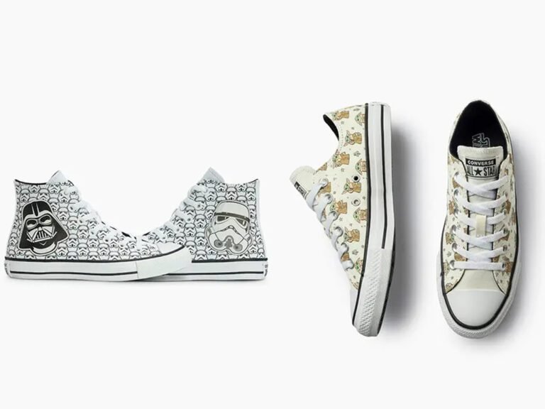 Sneakers 'Star Wars' chegam à Converse com Darth Vader e Grogu (Fotos: Divulgação)