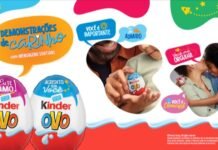 Kinder Demonstrações de Carinho traz novas mensagens nas embalagens Kinder® Demonstrações de Carinho aposta em embalagens especiais (Foto: Divulgação)