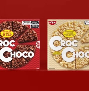 Croc Choco: NISSIN estreia no mercado de chocolates com novo mascote Croc Choco marca entrada da NISSIN no segmento de chocolates (Foto: Divulgação)