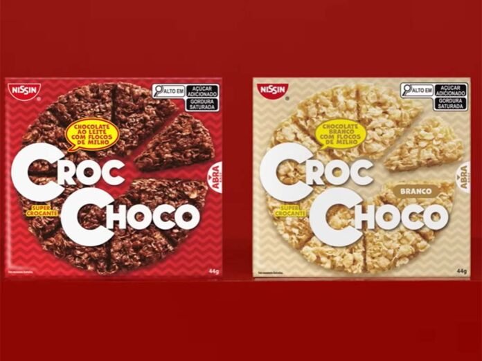Croc Choco marca entrada da NISSIN no segmento de chocolates (Foto: Divulgação) Croc Choco marca entrada da NISSIN no segmento de chocolates (Foto: Divulgação)