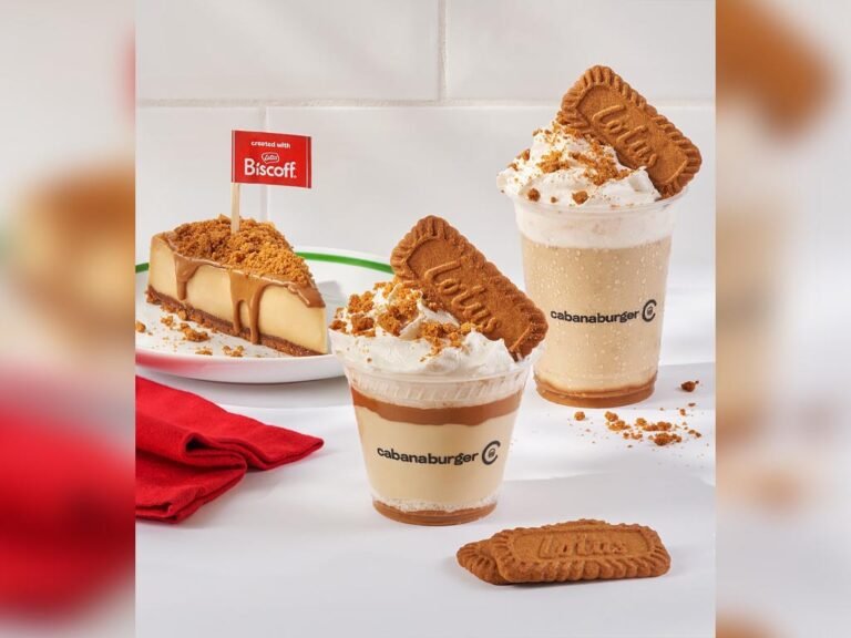 Cabana Burger lança sobremesas exclusivas em parceria com Biscoff (Foto: Divulgação)