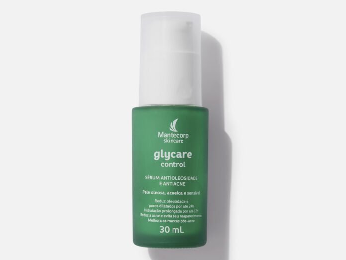 Novo Glycare Control Sérum para pele oleosa e acneica (Foto: Divulgação ManteCorp) Novo Glycare Control Sérum para pele oleosa e acneica (Foto: Divulgação ManteCorp)