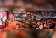 Abertura da Beauty Fair 2025 marca duas décadas da feira de beleza Cerimônia de abertura Beauty Fair 2025 (Foto: Comodo)