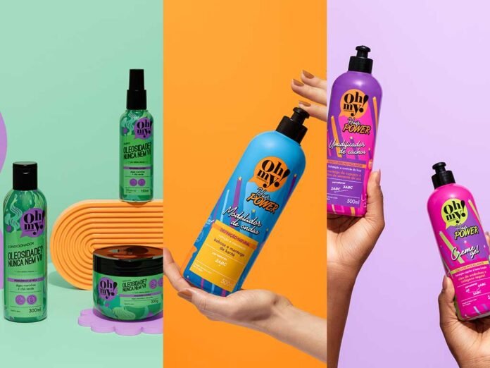 Ritual da Oh My! combina shampoo, tratamento e finalização para uso diário no verão (Foto: Divulgação)