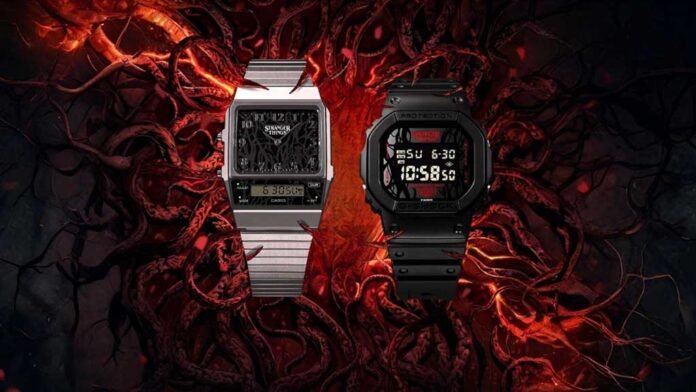 Casio e G-Shock apresentam modelos baseados em 'Stranger Things' (Foto: Divulgação)