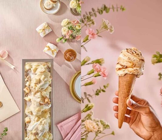 ‘Bem Casado da Laura’ vira gelato na Bacio di Latte Bacio di Latte apresenta 'Bem Casado da Laura' em três versões (Fotos: Divulgação)