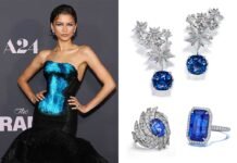 Zendaya usa Tiffany & Co. em estreia de ‘The Drama’ Zendaya aparece com peças Tiffany & Co. em 'The Drama' (Fotos: Divulgação)