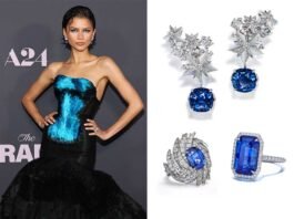 Zendaya aparece com peças Tiffany & Co. em 'The Drama' (Fotos: Divulgação)