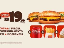 Burger King lança combo com quatro itens no aplicativo (Foto: Divulgação)