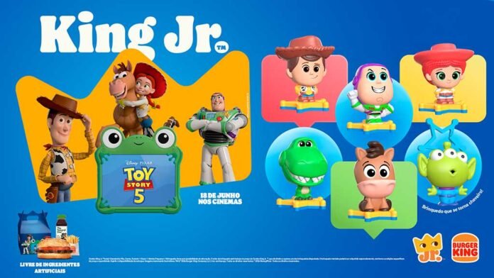 Coleção de ‘Toy Story 5’ chega ao Burger King® em junho (Foto: Divulgação)