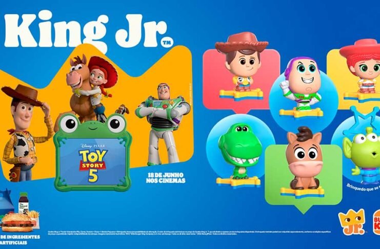 Coleção de ‘Toy Story 5’ chega ao Burger King® em junho (Foto: Divulgação)