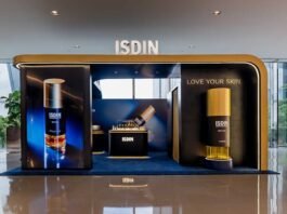 Pop-up store da ISDIN funciona no Shopping JK Iguatemi até 15 de junho (Foto: Alexandre Mendes)