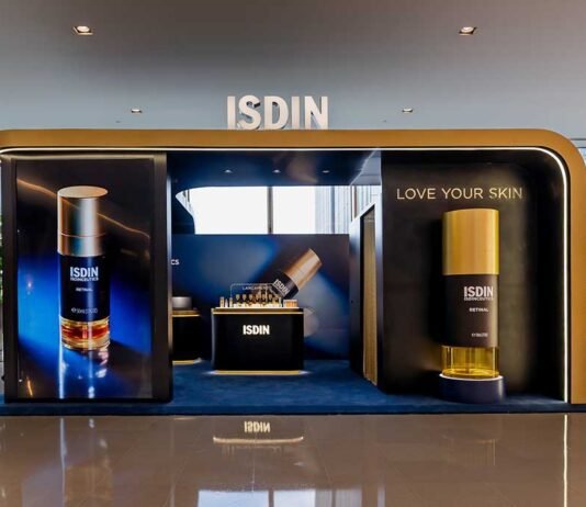 ISDIN promove experiência com Retinal no JK Iguatemi Pop-up store da ISDIN funciona no Shopping JK Iguatemi até 15 de junho (Foto: Alexandre Mendes)