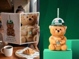 Starbucks lança edição limitada do Bearista no Brasil (Fotos: Divulgação)