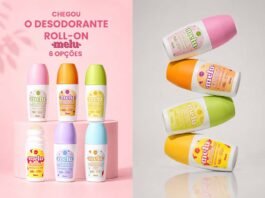 Desodorantes roll-on da MELU oferecem proteção antitranspirante de até 72 horas (Fotos: Divulgação)