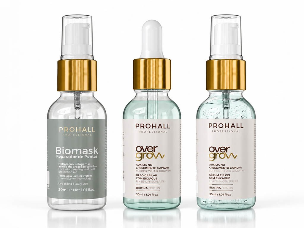 Linha Overgrow inclui Óleo Capilar e Sérum em Gel para cuidados com o couro cabeludo e os fios (Foto: Divulgação) Linha Overgrow inclui Óleo Capilar e Sérum em Gel para cuidados com o couro cabeludo e os fios (Foto: Divulgação)