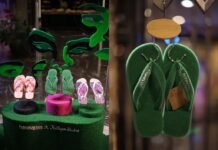 Havaianas x KidSuper chega ao Brasil com coleção inspirada em futebol Coleção Havaianas x KidSuper reúne quatro modelos com referências de arte e futebol (Fotos: Divulgação)